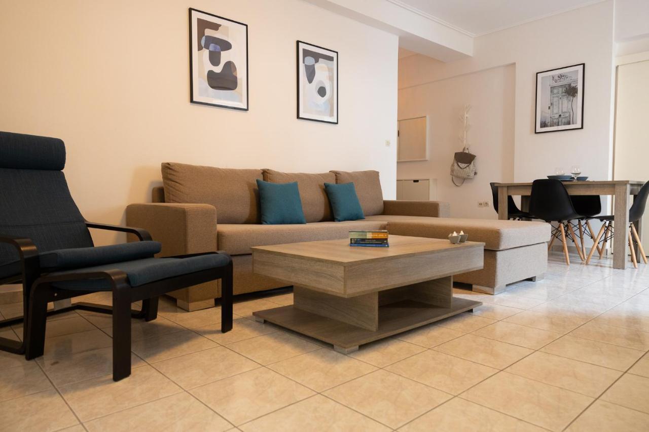 Spacious Apartment Close To The Sea And The City Center Athena Bagian luar foto